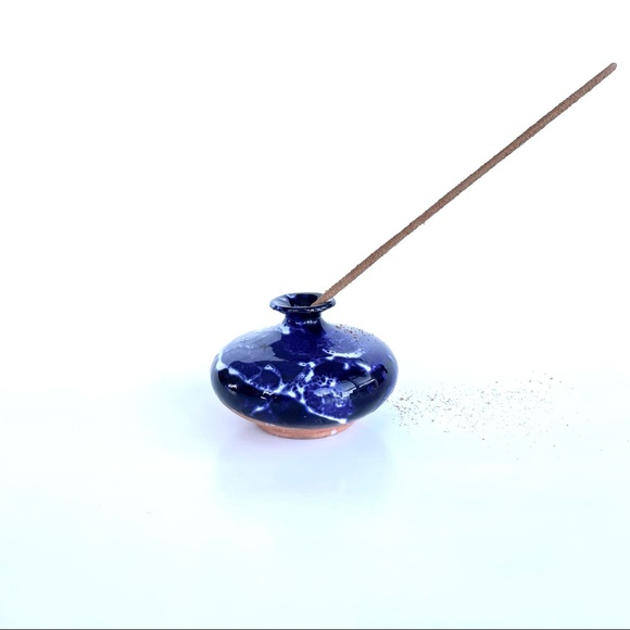 Decorative Glazed Ceramic Vase - Picture 7 of 8